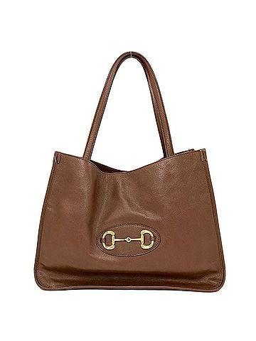Gucci Gucci 623694 Horsebit Tote Bag, Calfskin, Women's GUCCI (view 1)