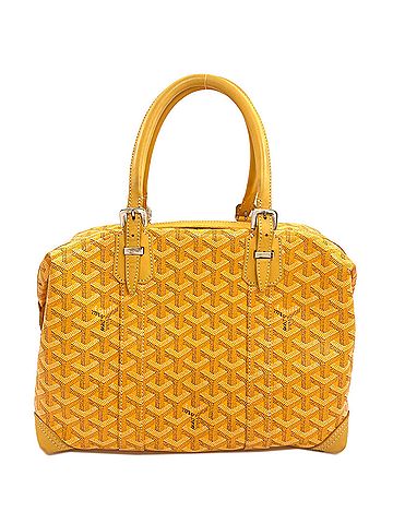 Goyard Goyard Boeing 30 Herringbone Pattern Boston Bag, PVC, Women's GOYARD (view 2)