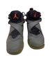 Jordan Gray Black Red Sneakers Size 5 - photo 1