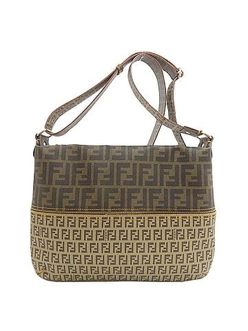Fendi Fendi Zucca pattern Zucchino shoulder bag, PVC, women's. (view 1)