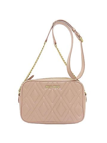 Miu Miu Miu Miu Miu Chain Shoulder Bag, Calfskin, Women's MIUMIU (view 1)