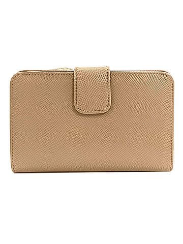 Prada Prada 1M1225 Tri-fold Wallet Bi-fold Saffiano Leather Women's PRADA (view 2)