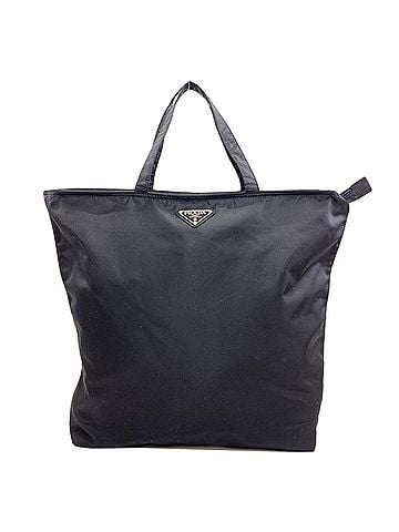Prada Prada logo hardware handbag, nylon material, women's. PRADA (view 1)