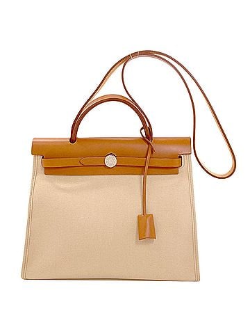 Hermès Hermes Herbag Zip 31 Silver Hardware Handbag Toile Officier Women's HERMES (view 1)