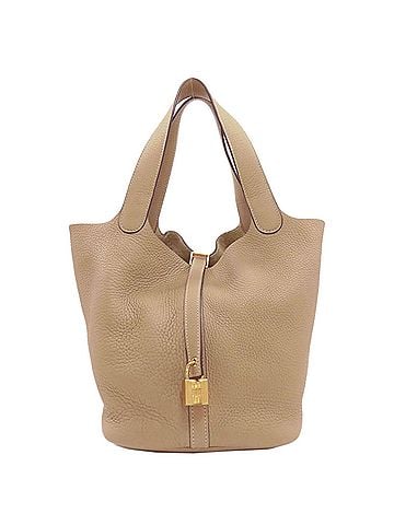 Hermès Hermès Picotin Lock MM Trench Handbag with Gold Hardware, Taurillon, Women's, HERMES (view 1)