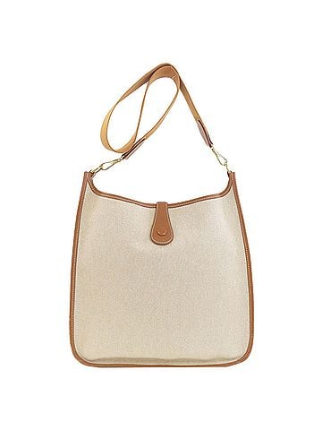 Hermès Hermès Evelyne 1 GM Gold Toile H Shoulder Bag with Hardware, Women's HERMES (view 2)