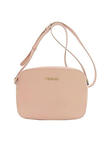 Versace Versace Logo Shoulder Bag Leather Women's VERSACE (view 1)