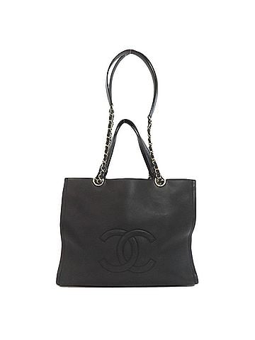 Chanel Chanel Coco Mark Gold Hardware 2-Way Handbag Calfskin Women's CHANEL (view 1)