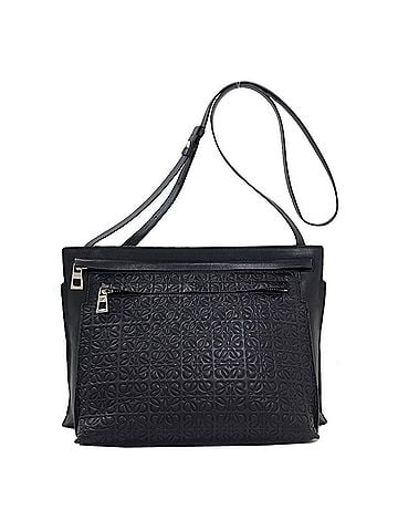 Loewe Loewe Anagram Repeat Shoulder Bag, Calfskin, Women's (view 1)
