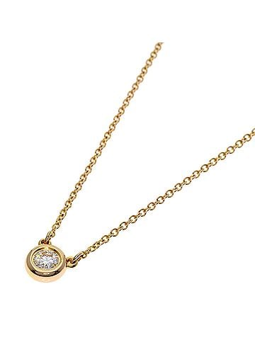 Tiffany & Co. Tiffany &amp; Co. By the Yard Diamond Necklace, 18K Pink Gold, Women's. (view 1)