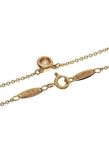 Tiffany & Co. Tiffany &amp; Co. By the Yard Diamond Necklace, 18K Pink Gold, Women's. (view 2)
