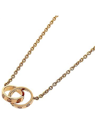 Cartier Cartier Baby Love Necklace 18K Pink Gold Women's CARTIER (view 1)