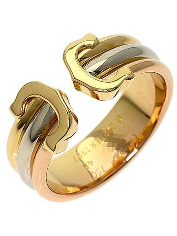 Cartier Cartier 2C SM #48 Ring - 18K Yellow Gold/18K Pink White Gold Women's CARTIER (view 2)