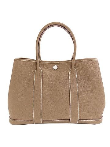 Hermès Hermes Garden Party TPM Etoupe Silver Hardware Handbag Negonda Women's HERMES (view 1)