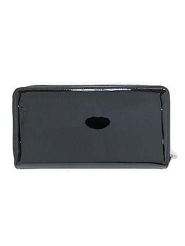 Chanel Chanel Coco Mark Silver Hardware Long Wallet Enamel Women's CHANEL (view 2)