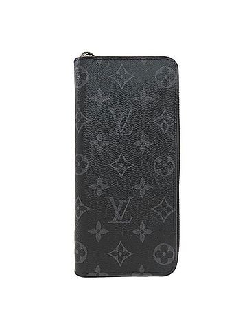 Louis Vuitton Louis Vuitton M62295 Zippy Wallet Vertical Long Monogram Eclipse Men's LOUIS VUITTON (view 1)
