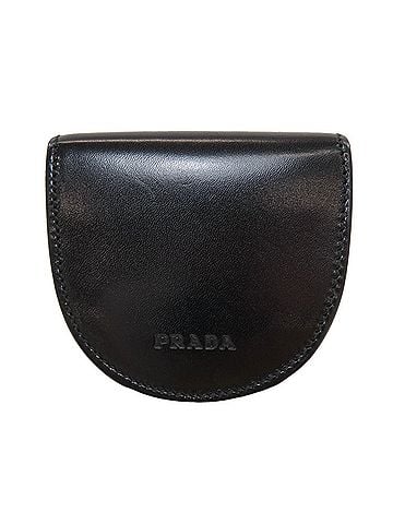 Prada Prada Logo Coin Case, Calfskin, Men's PRADA (view 1)