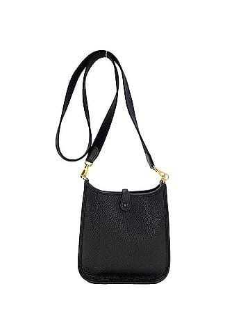 Hermès Hermes Evelyne TPM Shoulder Bag with Gold Hardware, Taurillon Clemence Leather, Women's (view 2)
