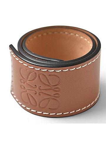 Loewe Loewe bracelet bangle LOEWE Anagram 119.19.336 SLAP brown (view 2)