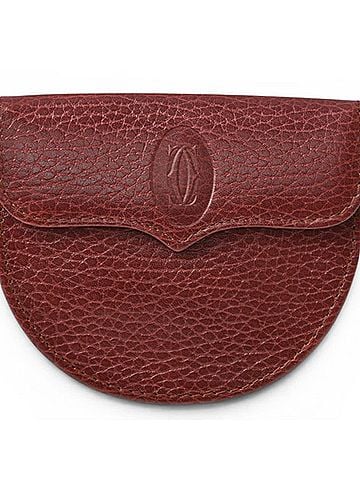 Cartier Cartier Coin Case Purse Must de Line Bordeaux Leather L3000018 (view 2)