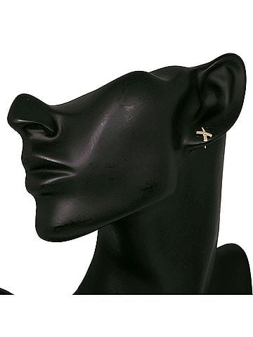 Tiffany & Co. Tiffany &amp; Co. Kiss Earrings by Paloma Picasso, 18K Yellow Gold, Approx. 1.7g, Women's. (view 2)