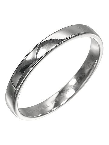 Chanel Chanel John Eternal Ring, Platinum 950, Approx. 3.23g. (view 1)