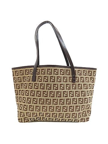 Fendi Fendi Zucchino Pattern Canvas Handbag for Women FENDI (view 1)