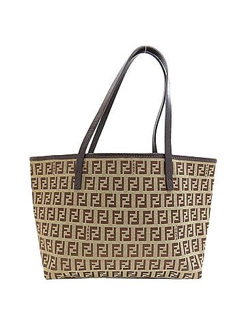 Fendi Fendi Zucchino Pattern Canvas Handbag for Women FENDI (view 2)