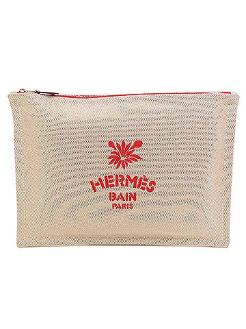 Hermès Hermes Yachting Pouch Accessory Toile H Women's HERMES (view 1)