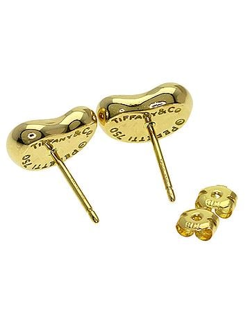 Tiffany & Co. Tiffany &amp; Co. Bean Earrings, 18K Yellow Gold, Women's. (view 2)