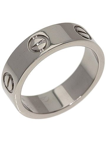 Cartier Cartier Love Ring #52, 18K White Gold, Women's Ring, CARTIER (view 2)