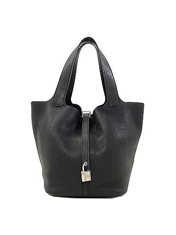 Hermès Hermes Picotin Lock MM Silver Hardware Handbag, Taurillon Clemence Leather, Women's HERMES (view 1)