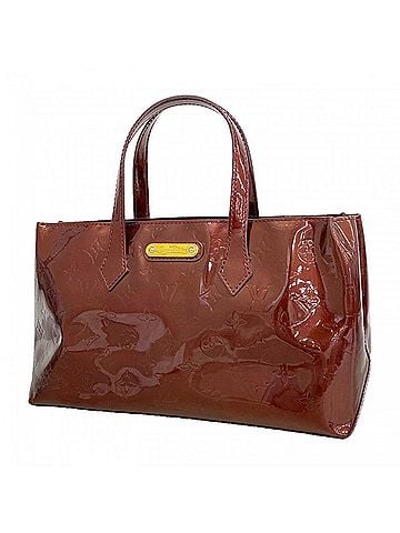 Louis Vuitton Louis Vuitton Vernis Wilshire PM handbag, M91644, Rouge Fauviste, for women. (view 1)