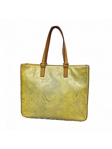 Louis Vuitton Louis Vuitton Vernis Columbus Tote Bag M91028 Grey Ladies (view 1)