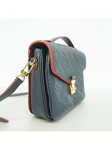 Louis Vuitton Louis Vuitton Monogram Empreinte Pochette Metis MM Handbag M44071 Marine Rouge 2-way bag for women (view 2)