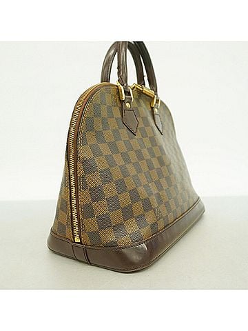 Louis Vuitton Louis Vuitton Damier Alma Handbag N51131 Ebene Women's (view 2)
