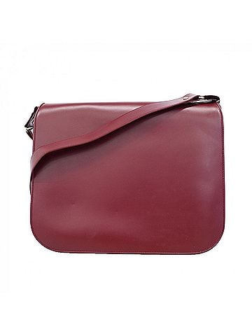 Cartier Cartier Must Shoulder Bag, Leather, Bordeaux, Women's (view 1)