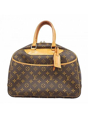 Louis Vuitton Louis Vuitton Monogram Deauville Handbag M47270 Brown Women's (view 1)