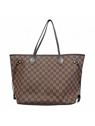 Louis Vuitton Louis Vuitton Damier Neverfull MM Tote Bag N51105 Ebene (Women's) (view 1)