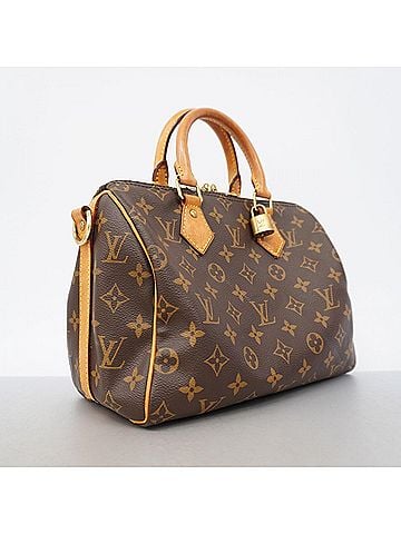 Louis Vuitton Louis Vuitton Monogram Speedy Bandoulière 25 Handbag M46977 Brown 2-way bag for women (view 2)