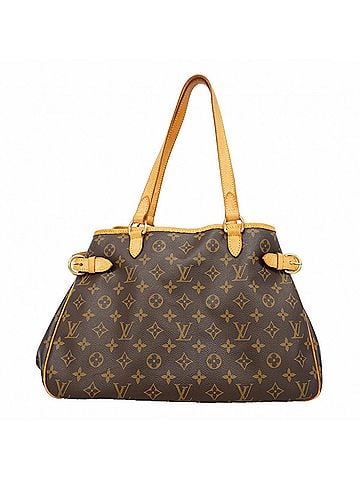Louis Vuitton Louis Vuitton Monogram Batignolles Horizontal Tote Bag M51154 Brown Women's (view 1)