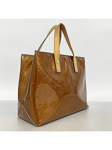 Louis Vuitton Louis Vuitton Vernis Lead PM handbag, M91146, bronze, women's. (view 2)