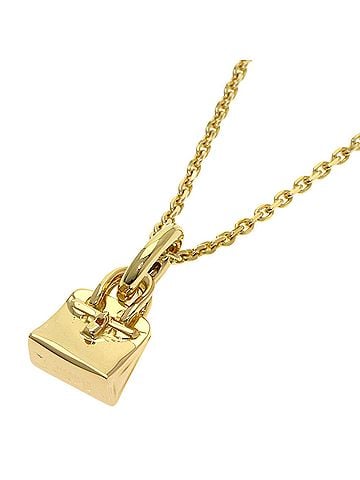 Hermès Hermes Amulette Birkin Necklace 18K Yellow Gold Women's HERMES (view 1)