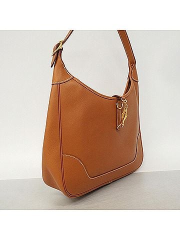 Hermès Hermes Trim 31 Shoulder Bag, Courchevel Leather, Gold, ?B Stamp, Women's, P3332855 (view 2)