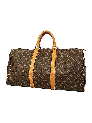 Louis Vuitton Louis Vuitton Bag/Boston Bag Monogram Keepall 50 M41426 Brown Men's/Women's P3332623 (view 1)