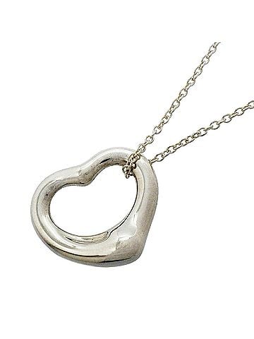 Tiffany & Co. Tiffany &amp; Co. Heart Necklace, Sterling Silver 925, Women's, P3332112 (view 1)