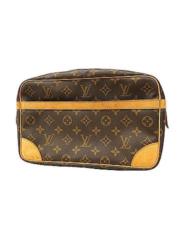 Louis Vuitton Louis Vuitton Monogram Compiegne 28 Clutch Bag M51845 Brown Men's P3327977 (view 1)