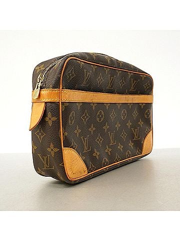 Louis Vuitton Louis Vuitton Monogram Compiegne 28 Clutch Bag M51845 Brown Men's P3327977 (view 2)