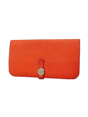 Hermès Hermes Dogon Long Togo Capucines Wallet (?Q stamp) - Men's &amp; Women's P3322274 (view 1)