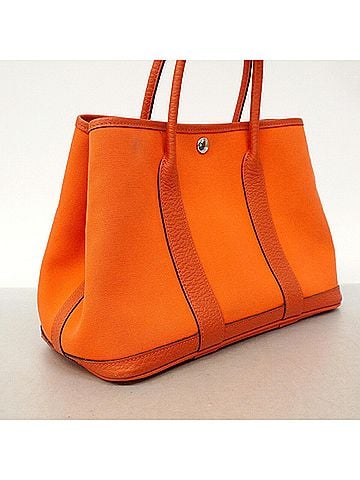 Hermès Hermes Garden TPM Toile Officier Sanguine Handbag, D Stamp, Ladies, P3309531 (view 2)